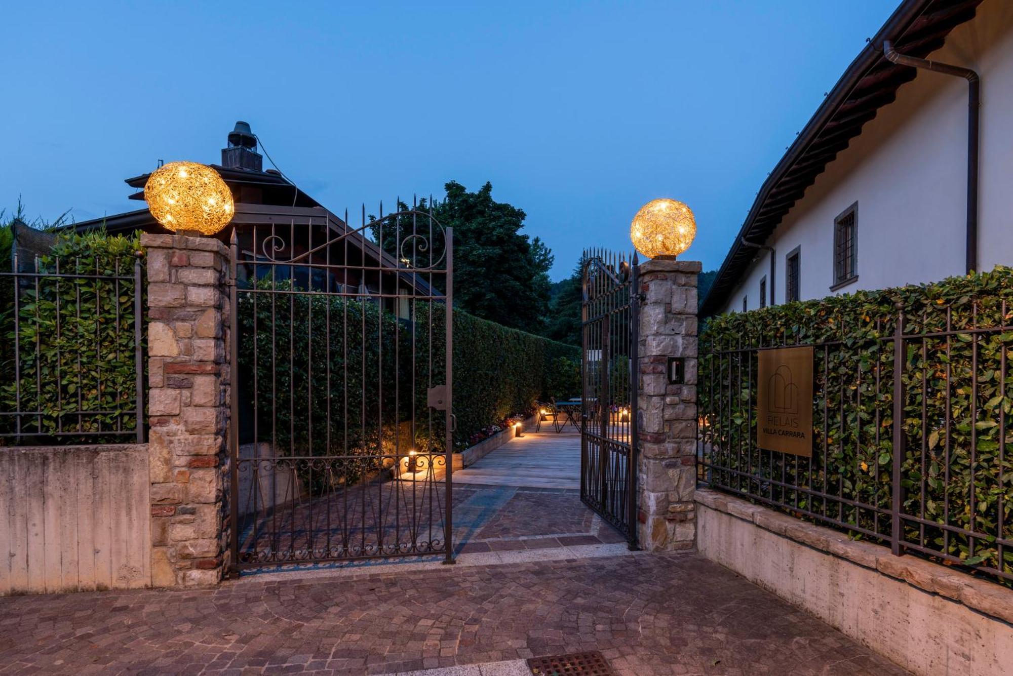 Relais Villa Carrara Villa di Serio Dış mekan fotoğraf